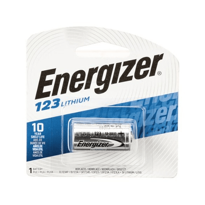 Pila Energizer 123 Lithium 3V | Potencia Profesional para Dispositivos de Seguridad 1