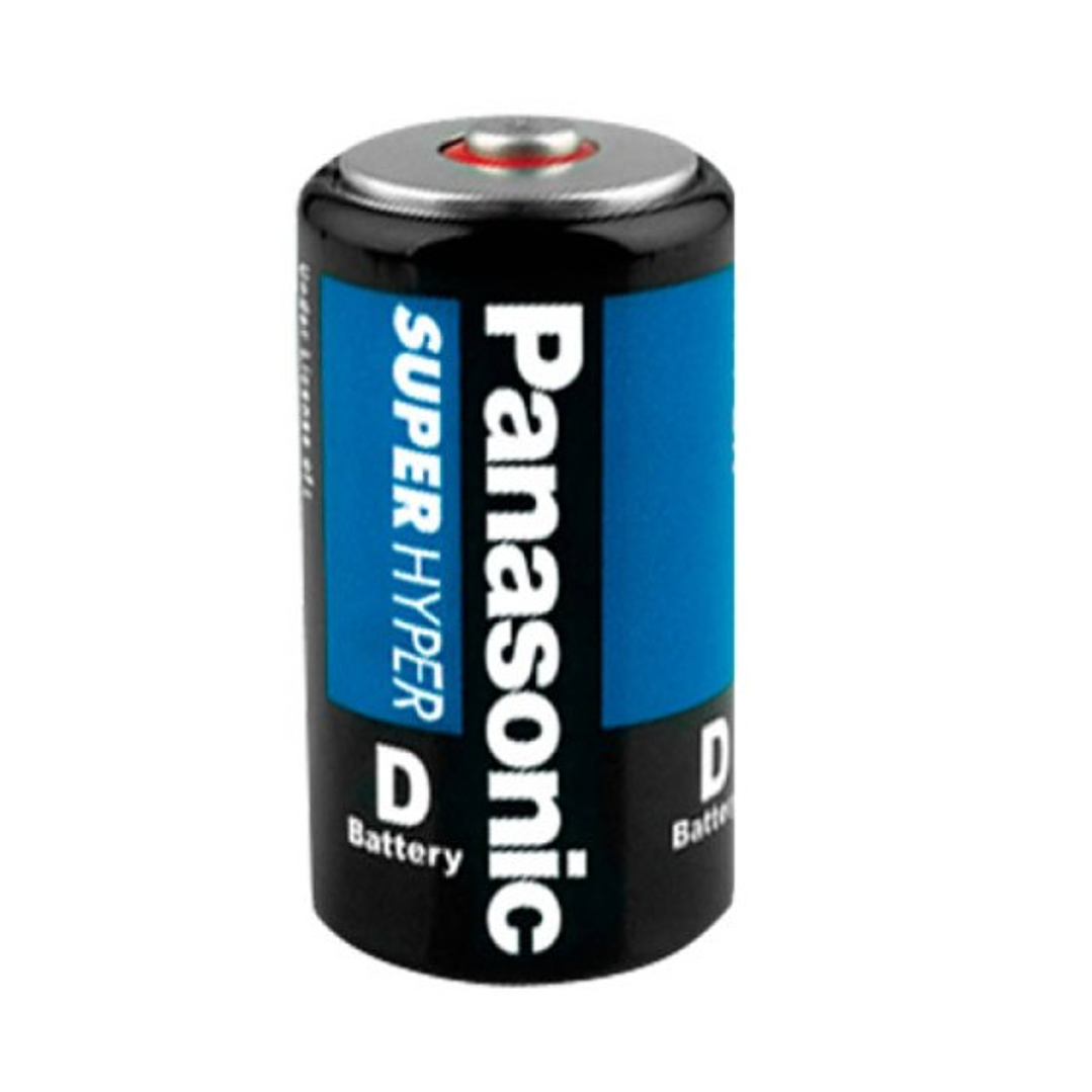 Pila Panasonic Super Hyper D 1.5V (Pack x 2 unidades) | Potencia Confiable para Equipos de Alto Consumo 1