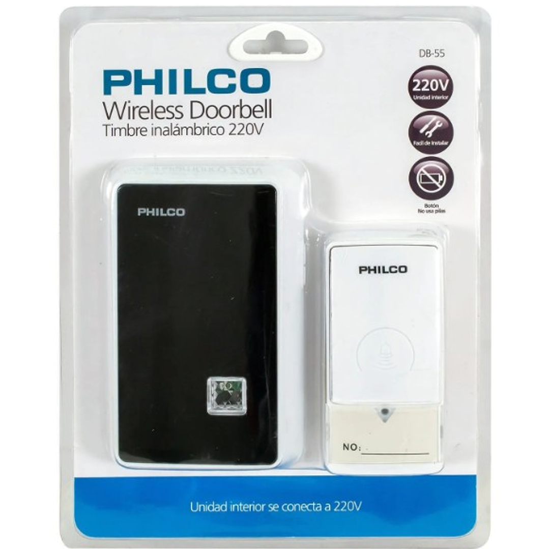 Timbre Inalámbrico PHILCO | Fácil Instalación y Sonido Claro para Tu Hogar 4