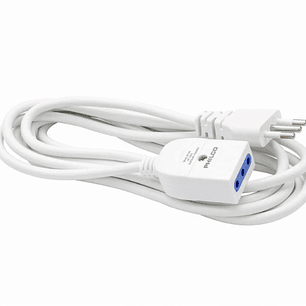 Extensión Eléctrica PHILCO XT48 5 Metros Blanca | Potencia Segura y Diseño Compacto