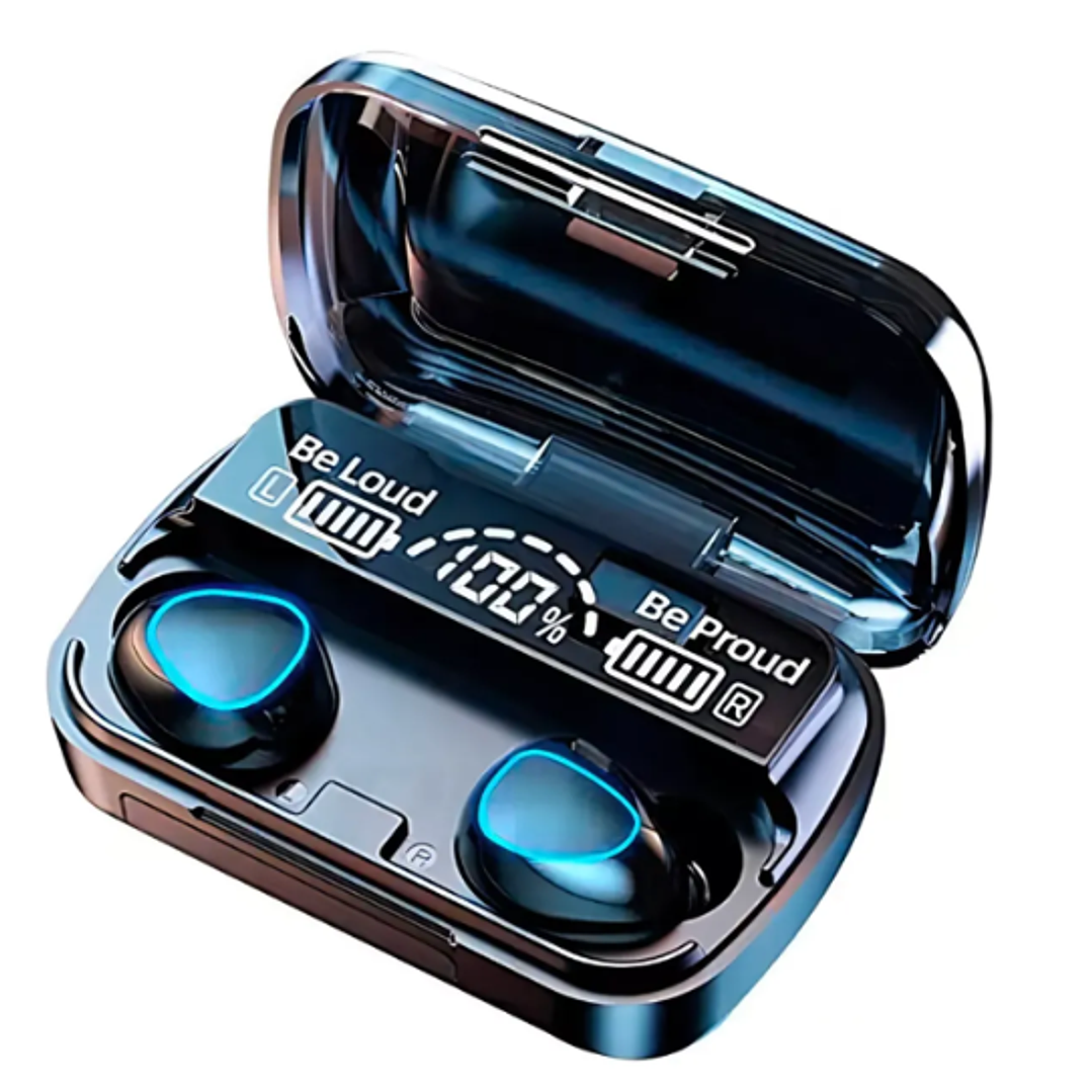 Audífonos Inalámbricos M10 | Bluetooth 5.1 + Pantalla Digital | Sonido Potente y Diseño Futurista 1