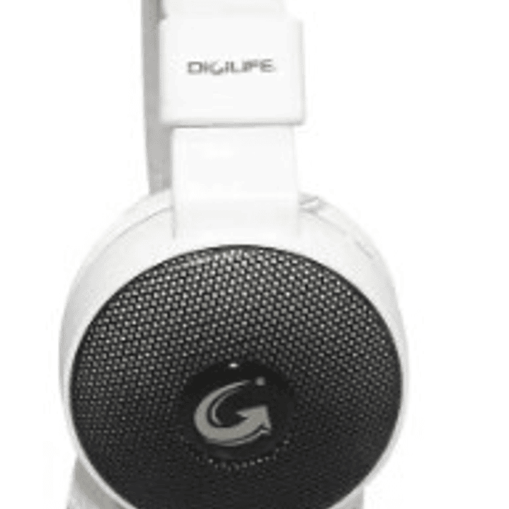 Audífonos DIGILIFE RAVE WHITE | Bluetooth + LED + FM + MicroSD 3