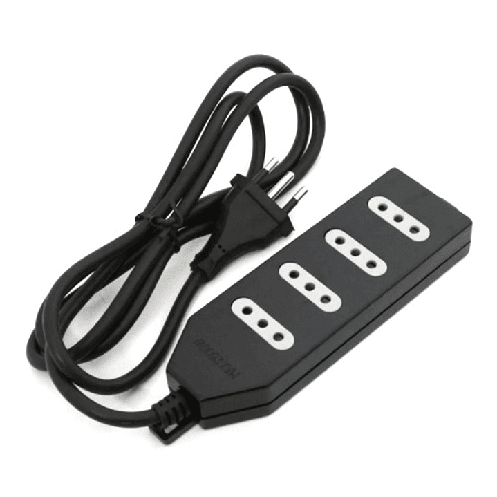 Alargador Macrotel 4 Tomas | Cable 1.5m + Protección Infantil 1