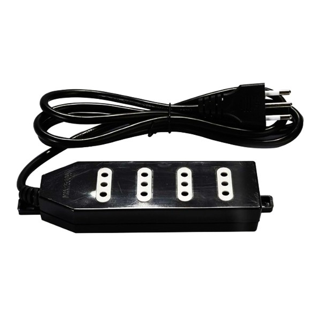 Alargador Macrotel 4 Tomas | Cable 1.5m + Protección Infantil 2