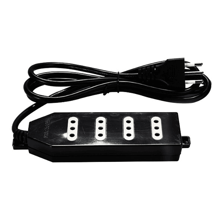 Alargador Macrotel 4 Tomas | Cable 1.5m + Protección Infantil 2