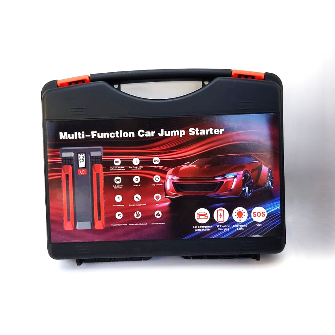 Kit de partida para auto Multifunción | Arranque Auto + Power Bank + Linterna LED 8