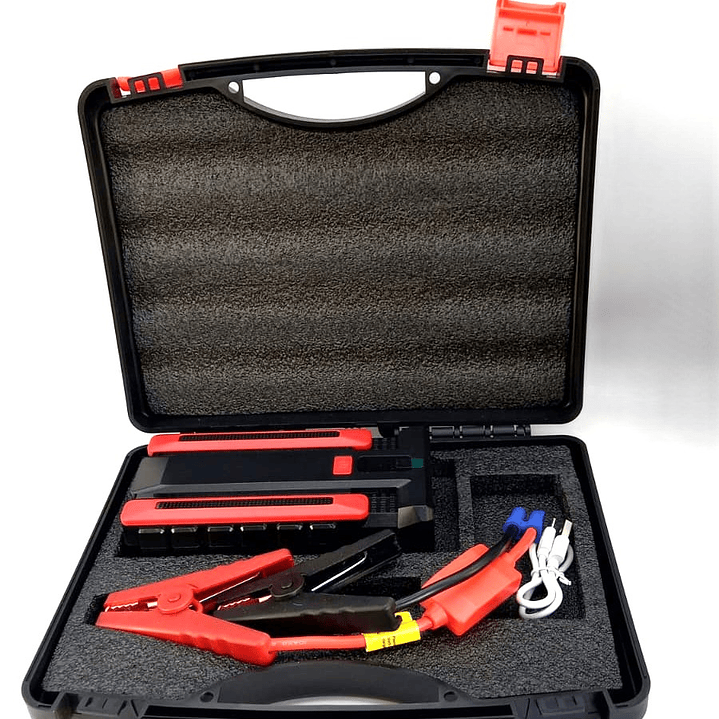 Kit de partida para auto Multifunción | Arranque Auto + Power Bank + Linterna LED 2