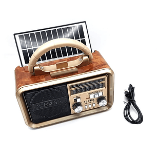 Radio Solar TASSEL TS-899BT-S | AM/FM/SW + USB + Bluetooth + Recargable