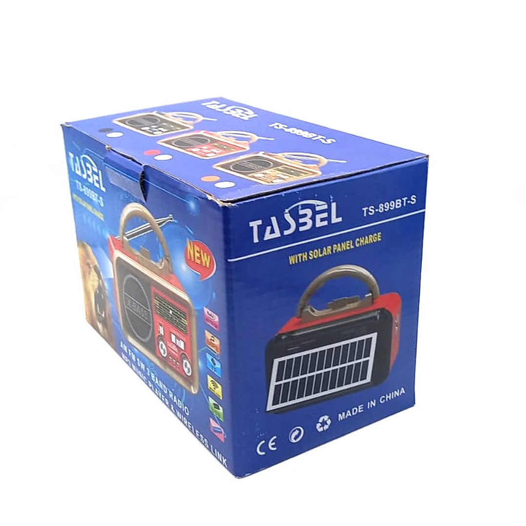 Radio Solar TASSEL TS-899BT-S | AM/FM/SW + USB + Bluetooth + Recargable 11