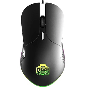 Mouse Gamer DGX COLT | LED 7 Colores + DPI Ajustable + Diseño Ergonómico