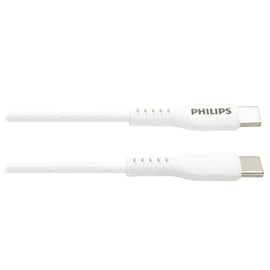Cable Philips USB-C a USB-A 1.2m | Carga y Sincronización Rápida 60W