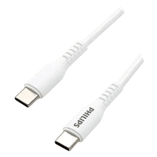 Cable Philips USB-C a USB-A 1.2m | Carga y Sincronización Rápida 60W
