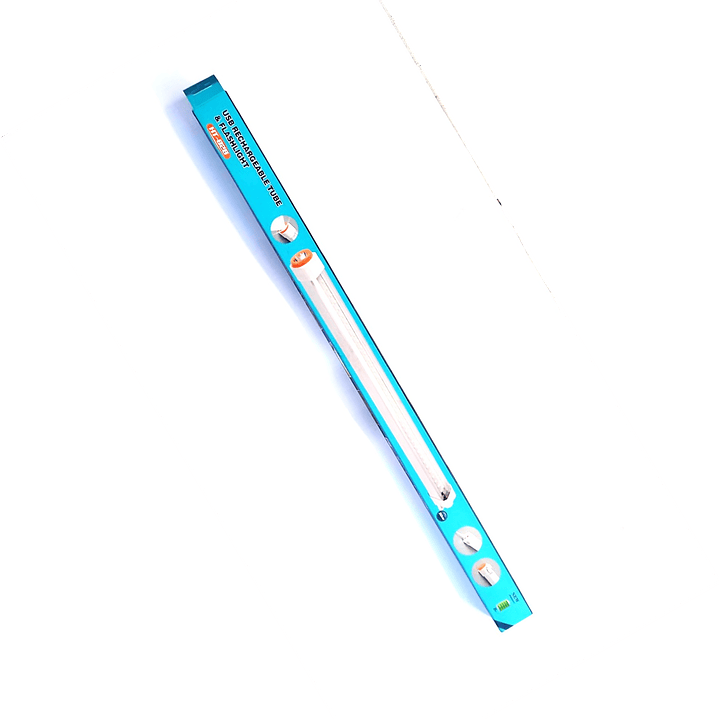 Lámpara Tubo LED Recargable USB | Luz Blanca Portátil con Base Magnética 3