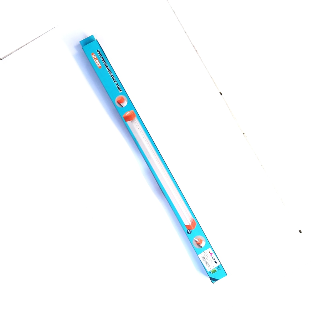 Lámpara Tubo LED Recargable USB | Luz Blanca Portátil con Base Magnética 5