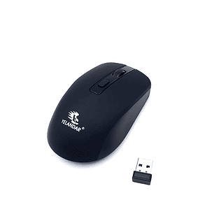 Mouse Inalámbrico YELANDAR® 2.4GHz | Alta Precisión + Diseño Ergonómico + Plug & Play