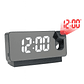 Reloj Digital Proyector S228A | Hora Proyectada + Termómetro + Alarma LED - Miniatura 2