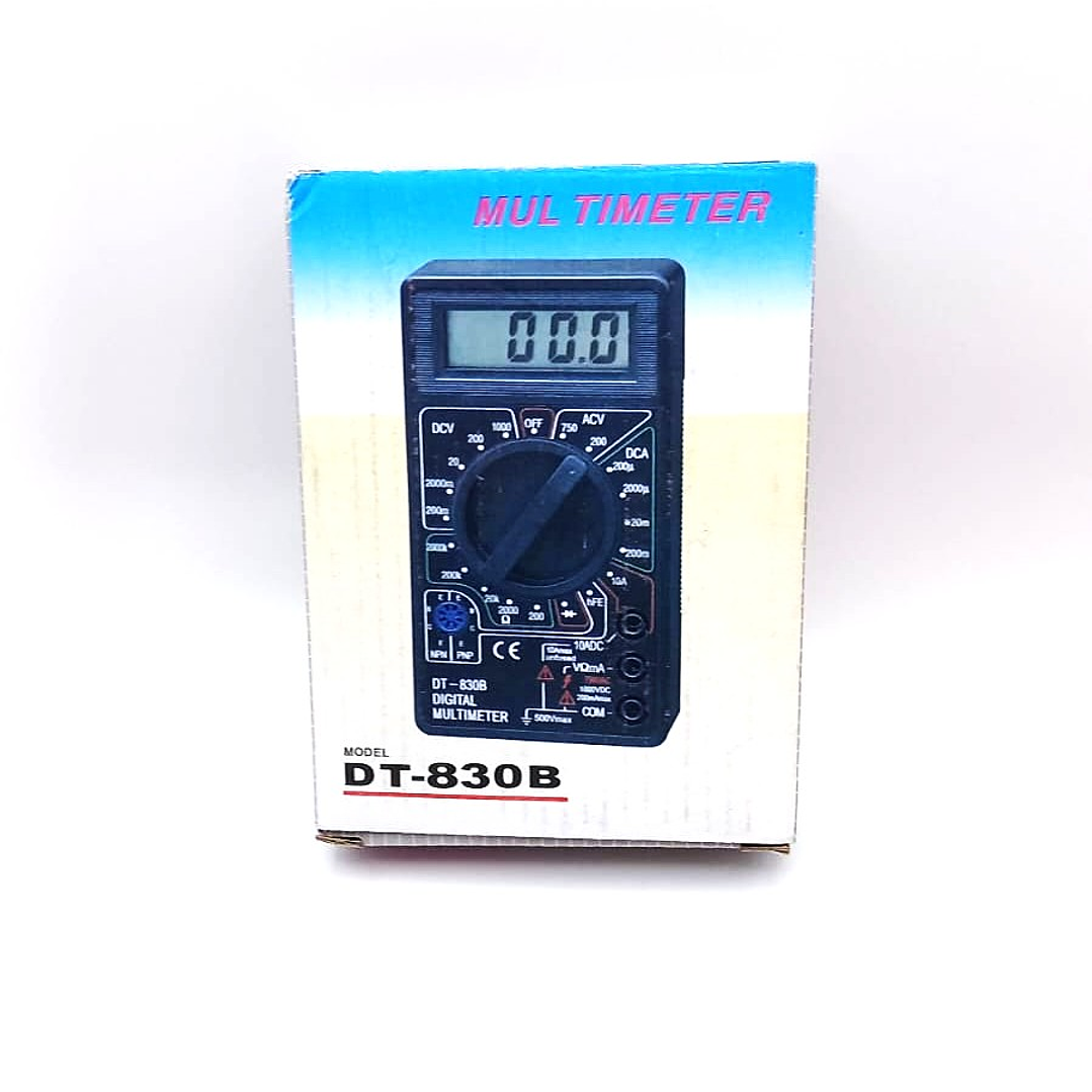Multímetro Digital DT-830B | Medición Precisa de Voltaje, Corriente y Resistencia 7