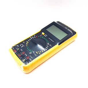 Multímetro Digital DT-9205A | Alta Precisión + Pantalla XL + Funciones Avanzadas