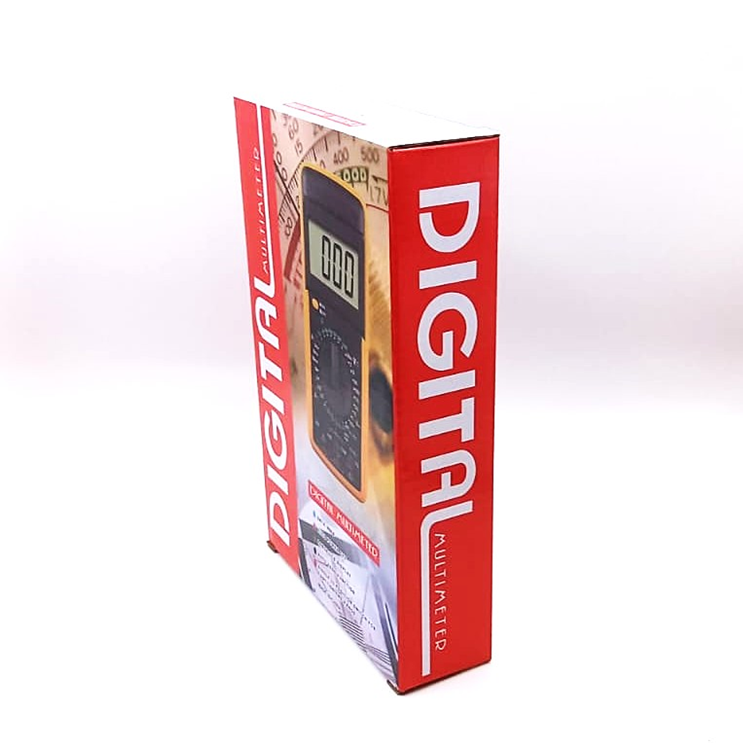 Multímetro Digital DT-9205A | Alta Precisión + Pantalla XL + Funciones Avanzadas 6