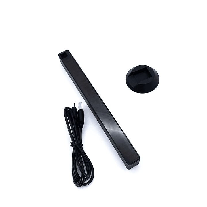 Barra de Luz LED Vertical | Visualizador de Audio RGB + USB 4