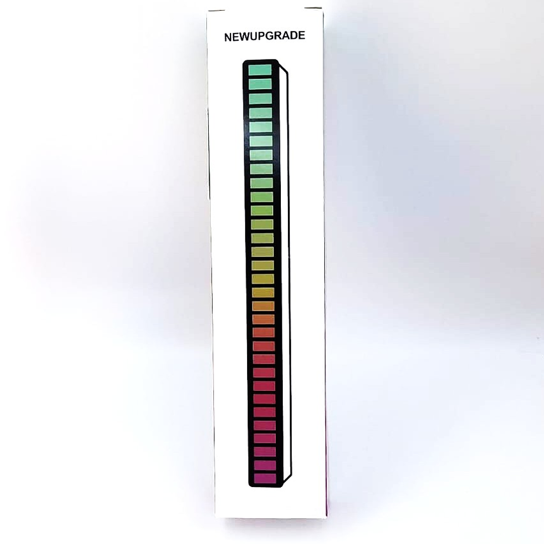 Barra de Luz LED Vertical | Visualizador de Audio RGB + USB 10