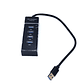 Hub USB 3.0 4 Puertos Modelo 303 | SuperSpeed 5Gbps + Plug & Play - Miniatura 2