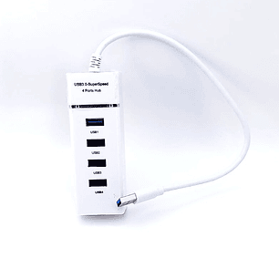 Hub USB 3.0 4 Puertos Modelo 303 | SuperSpeed 5Gbps + Plug & Play