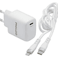 Cargador PHILCO 20W PD + Cable Tipo C a Lightning | Carga Rápida para iPhone y iPad - Miniatura 1