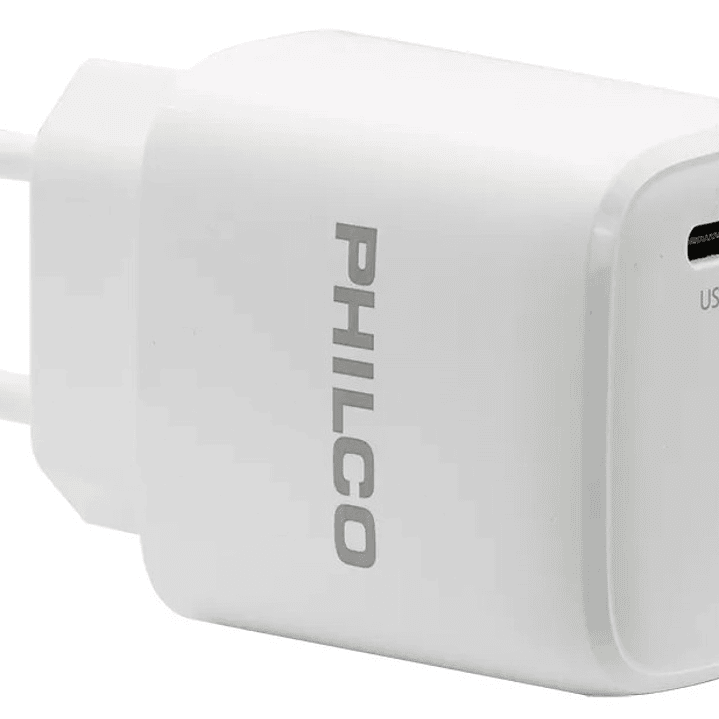 Cargador PHILCO 20W PD + Cable Tipo C a Lightning | Carga Rápida para iPhone y iPad 3