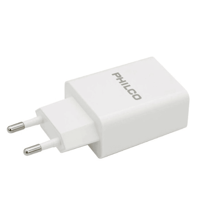 Cargador PHILCO 20W PD QC621 | USB-C + Cable Incluido + Carga Rápida 4
