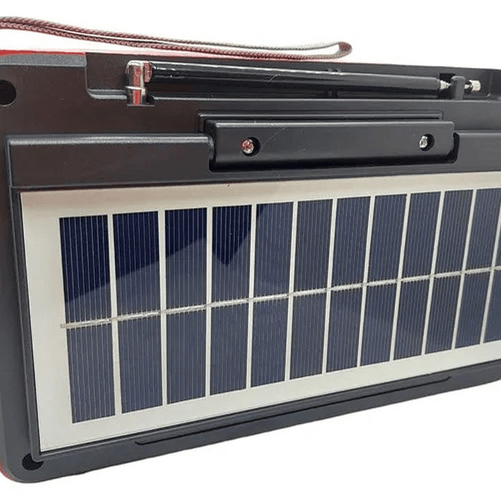 Radio Portátil X-BASS Solar | AM/FM/SW + MP3 + USB + Bluetooth 6