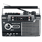 Radio Cassette Retro IRT | Bluetooth + USB + SD + FM/AM + 8W + Micrófono - Miniatura 2