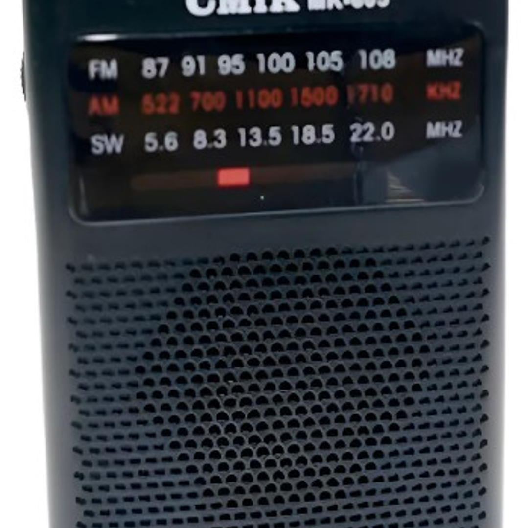 Radio Portátil CMiK MK-605 | AM/FM/SW + Audífonos + Pilas AA + Compacta 4