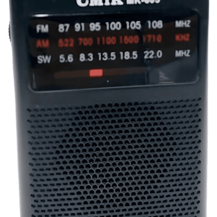 Radio Portátil CMiK MK-605 | AM/FM/SW + Audífonos + Pilas AA + Compacta 4