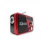 Radio Portátil WAXIBA XB-523U-S | AM/FM/SW + USB/TF + X-BASS + Solar + Recargable - Miniatura 1
