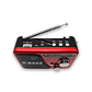 Radio Portátil WAXIBA XB-523U-S | AM/FM/SW + USB/TF + X-BASS + Solar + Recargable - Miniatura 2
