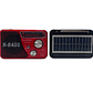 Radio Portátil WAXIBA XB-523U-S | AM/FM/SW + USB/TF + X-BASS + Solar + Recargable - Miniatura 4