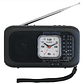 Radio Portátil MediaMake IRM-13483 | AM/FM/SW + Reloj + USB/TF + Linterna + Recargable - Miniatura 1