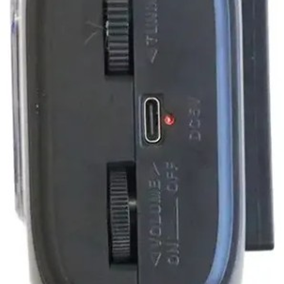 Radio Portátil MediaMake IRM-13483 | AM/FM/SW + Reloj + USB/TF + Linterna + Recargable 5
