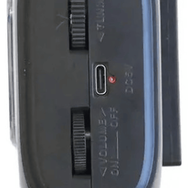 Radio Portátil MediaMake IRM-13483 | AM/FM/SW + Reloj + USB/TF + Linterna + Recargable 5