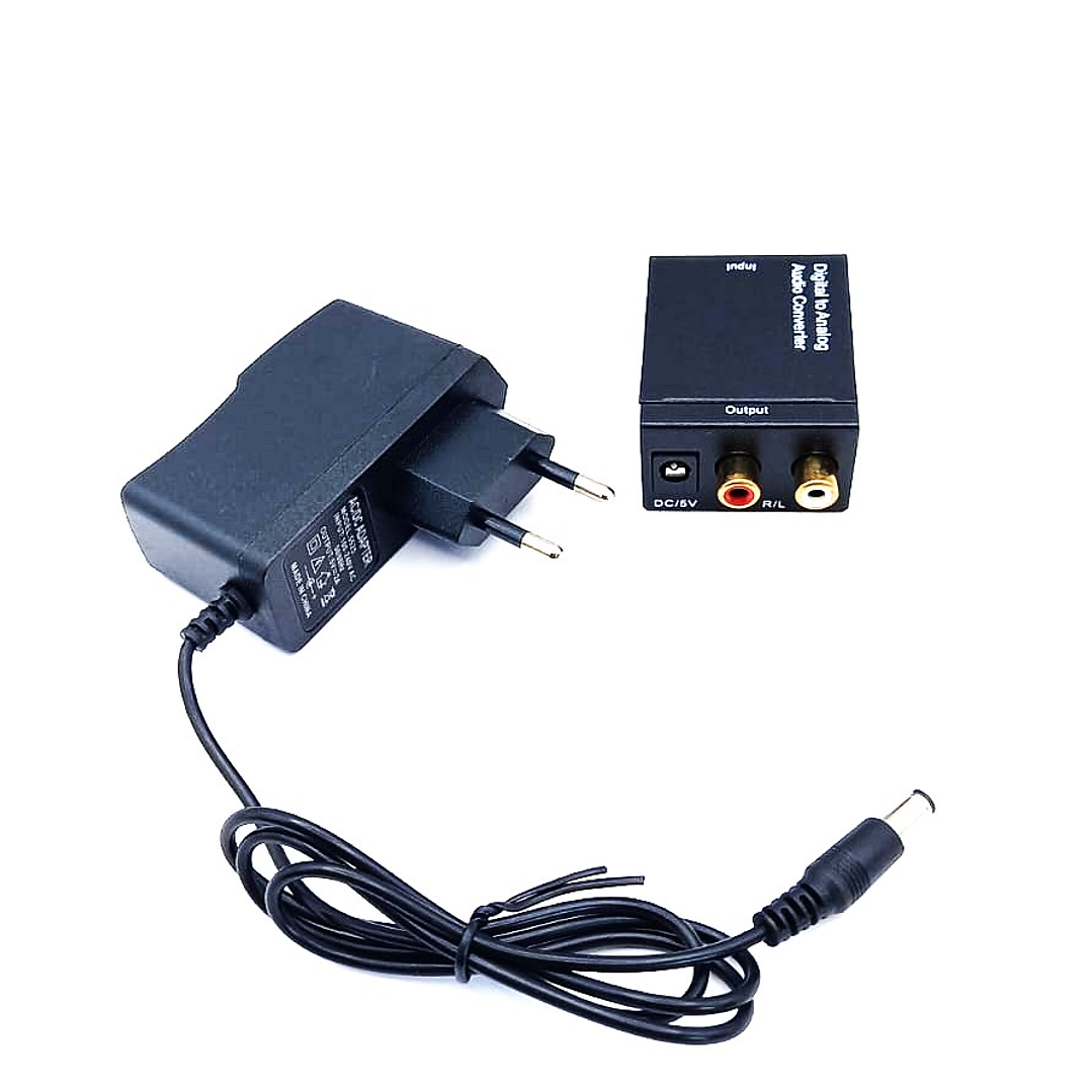 Adaptador de Audio Digital a RCA PHILCO | Óptico + Coaxial + HiFi + 192KHz 3