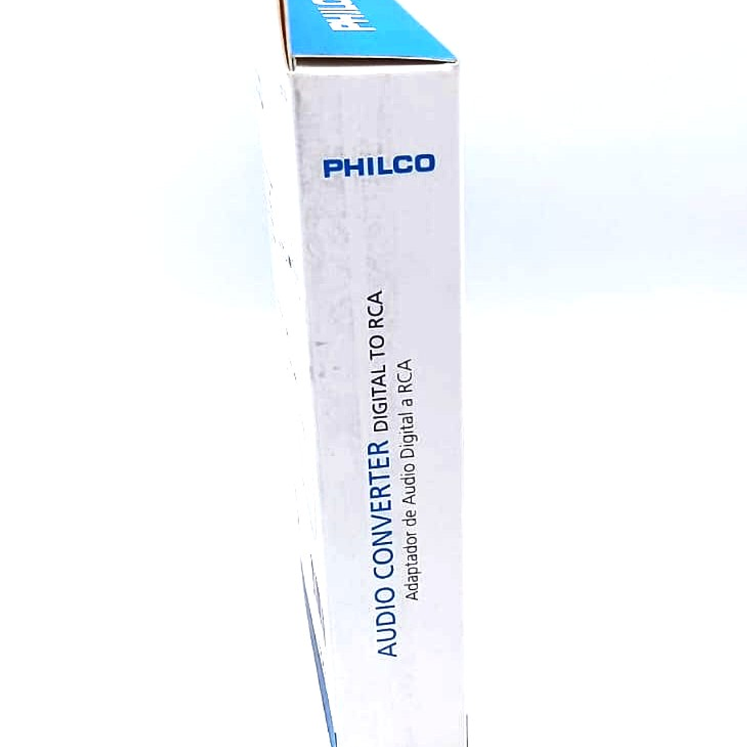 Adaptador de Audio Digital a RCA PHILCO | Óptico + Coaxial + HiFi + 192KHz 9