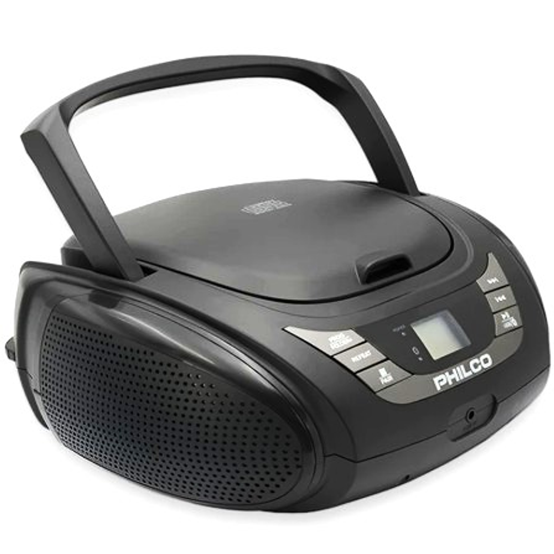 Boombox PHILCO Bluetooth | CD + USB + Radio FM + Portátil Estéreo 1