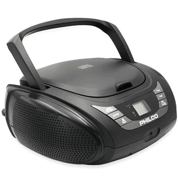 Boombox PHILCO Bluetooth | CD + USB + Radio FM + Portátil Estéreo 1