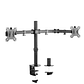Soporte Doble PHILCO para Monitores | Brazo Articulado + Fijación Escritorio + VESA Universal - Miniatura 2