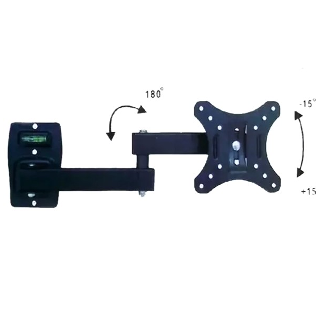 Soporte STARNEWX HY-210 para TV LED/LCD | 10” a 32” + Giro 180° + Inclinación ±15° + VESA Universal 5