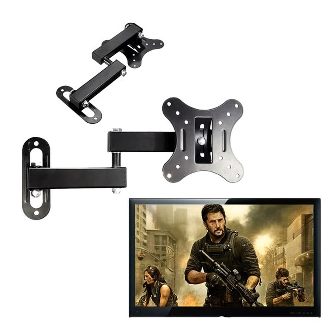 Soporte STARNEWX HY-210 para TV LED/LCD | 10” a 32” + Giro 180° + Inclinación ±15° + VESA Universal 6