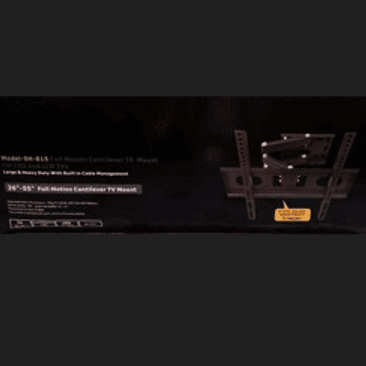 Soporte SH-815 para TV LED/LCD | 26” a 55” + Brazo Articulado + VESA 400x400 + 35kg 5