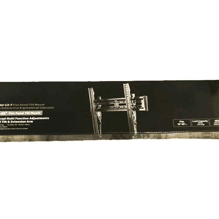 Soporte Fijo Inclinable C2-T para TV LED/LCD | 32” a 65” + VESA Universal + 36kg+ Diseño Slim 6