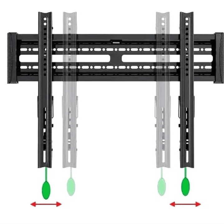 Soporte Fijo Inclinable C2-T para TV LED/LCD | 32” a 65” + VESA Universal + 36kg+ Diseño Slim 3